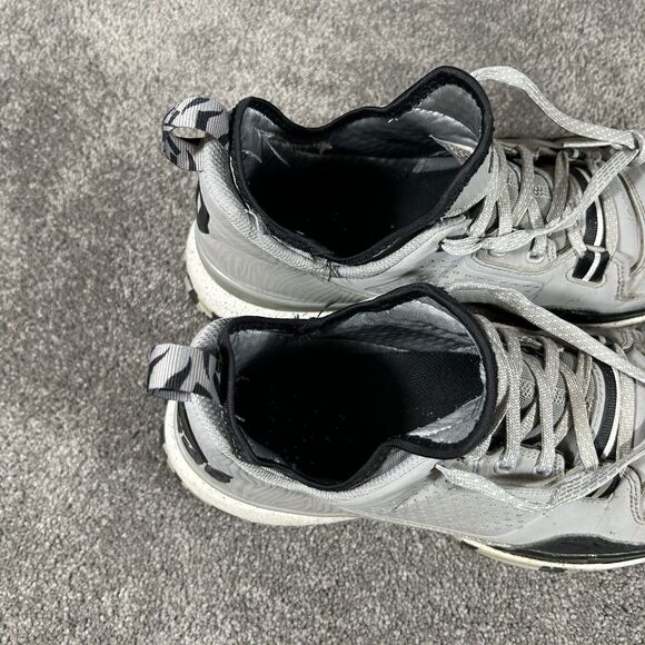 Adidas D Lillard 1 Light Onix Dame Oakland Raiders Shoes S85165 Men’s Size 10 - Picture 11 of 13